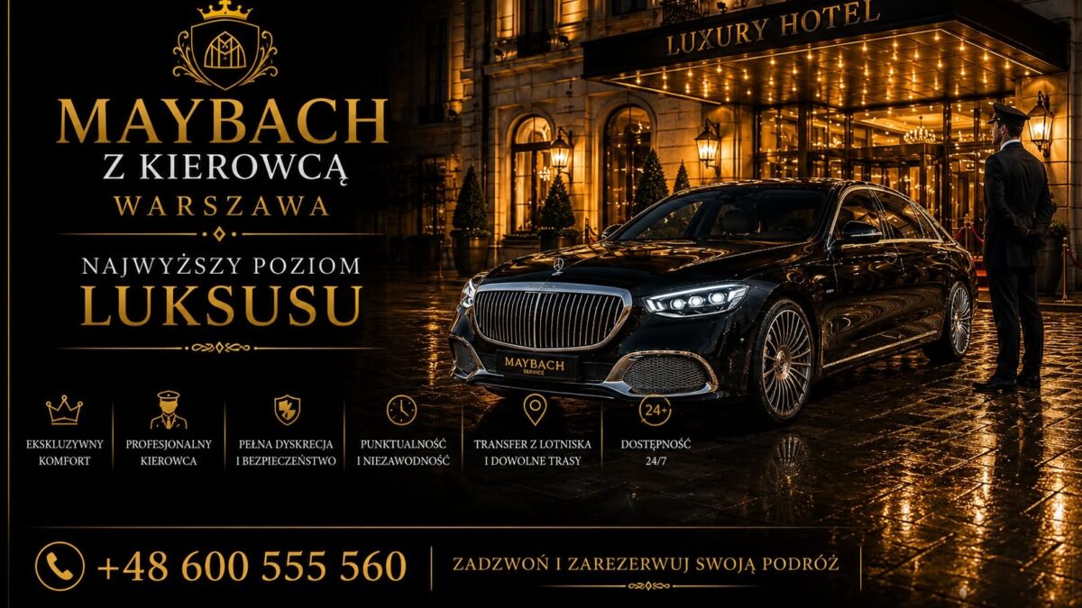 Maybach z kierowcą Warszawa