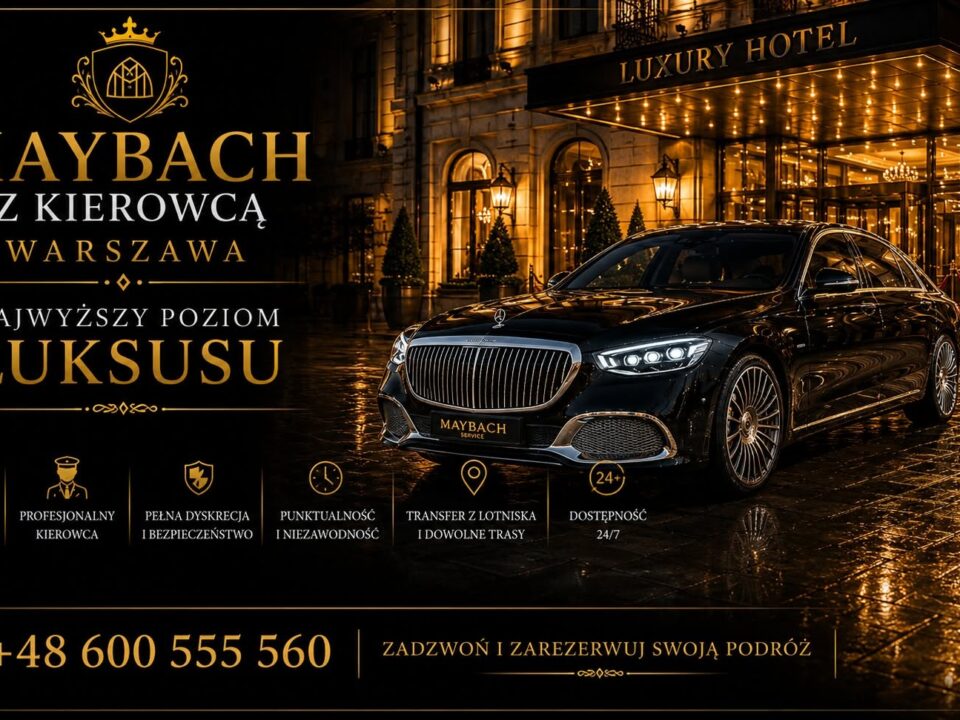 Maybach z kierowcą Warszawa