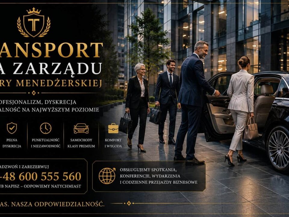 Transport dla zarządu i kadry menedżerskiej