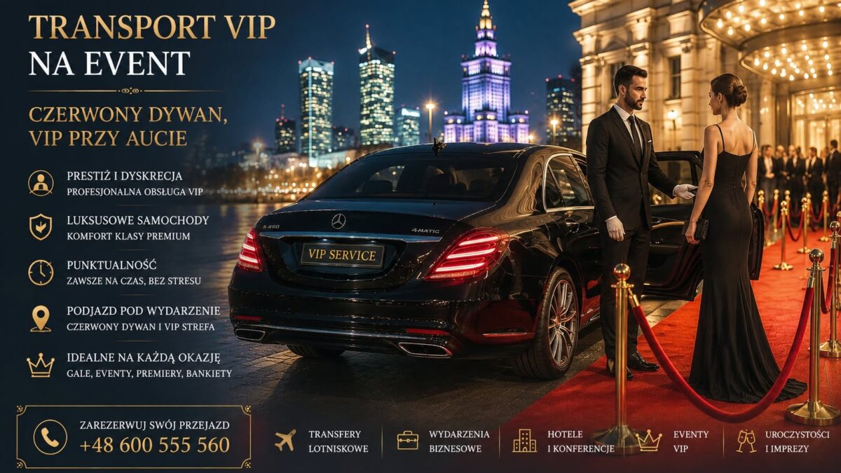 Transport VIP na event