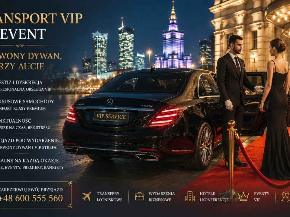 Transport VIP na event